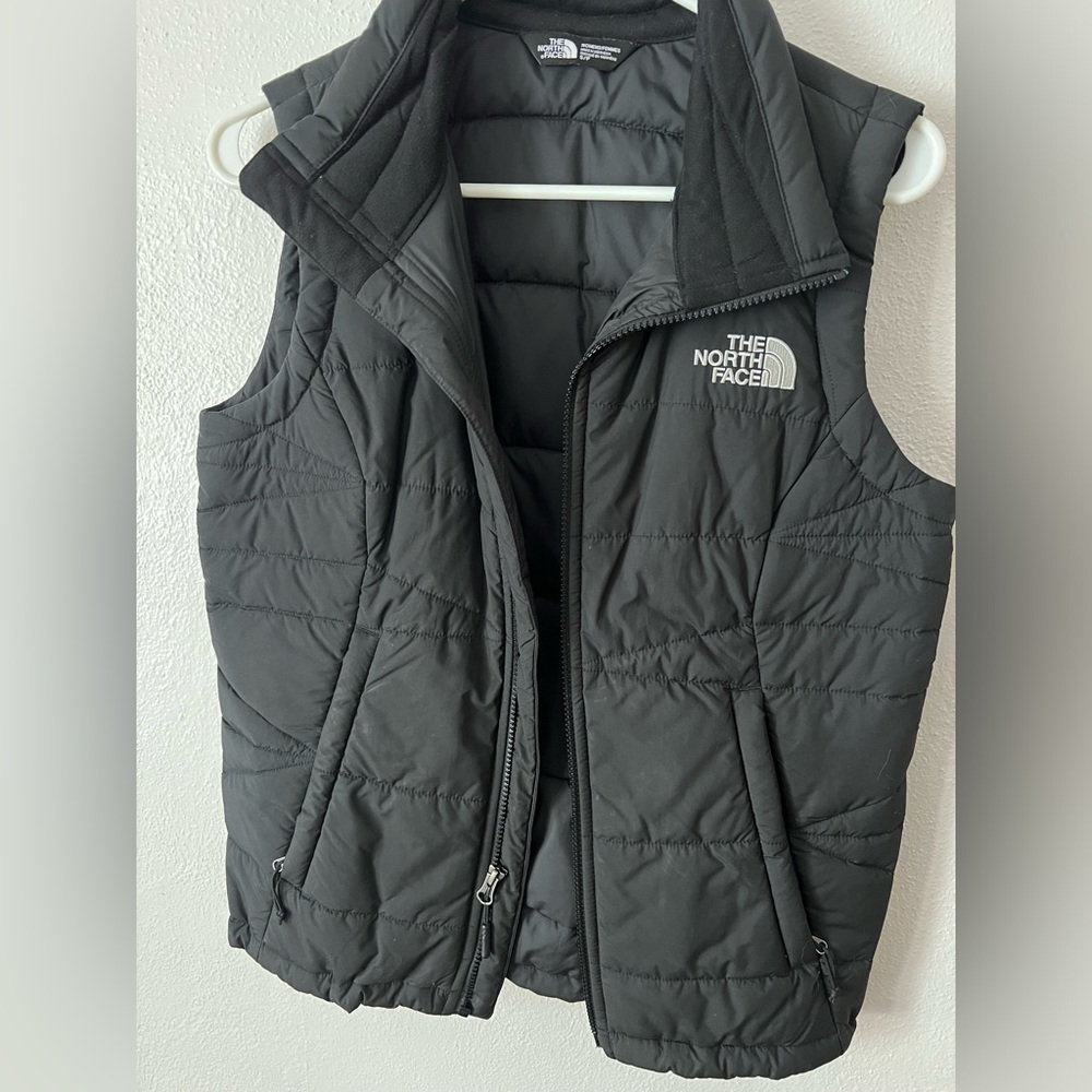 The North Face Black Quilted Puffer Vest